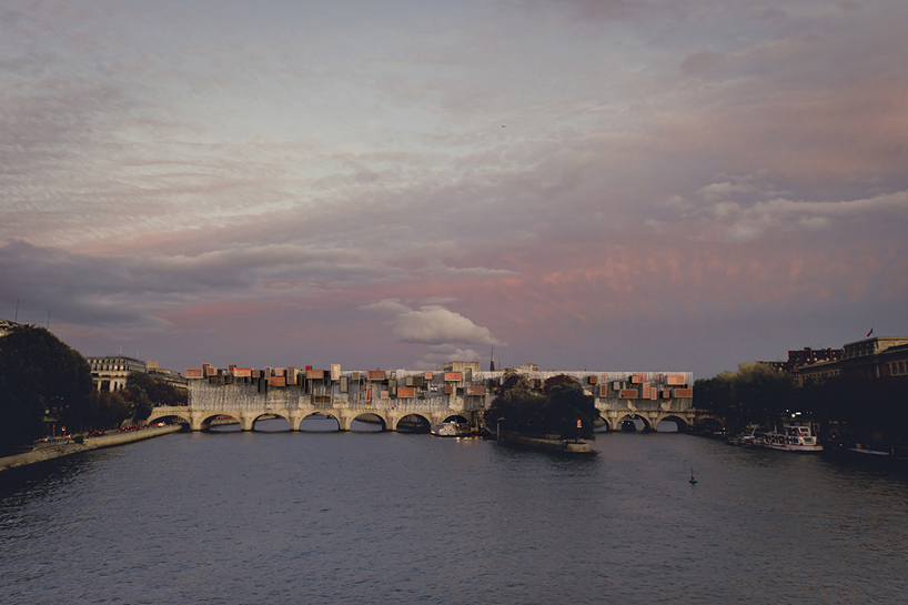 stephane malka p9 ghetto-mobile pont9 bridge paris designboom