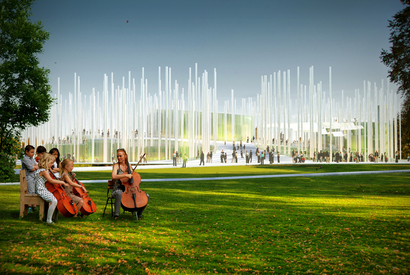 studio arcvs house of hungarian music budapest hungary designboom