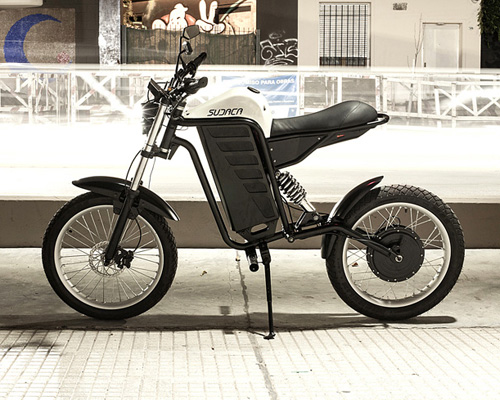 sudaca electric motorcycle gives ultralight, combustion-free riding