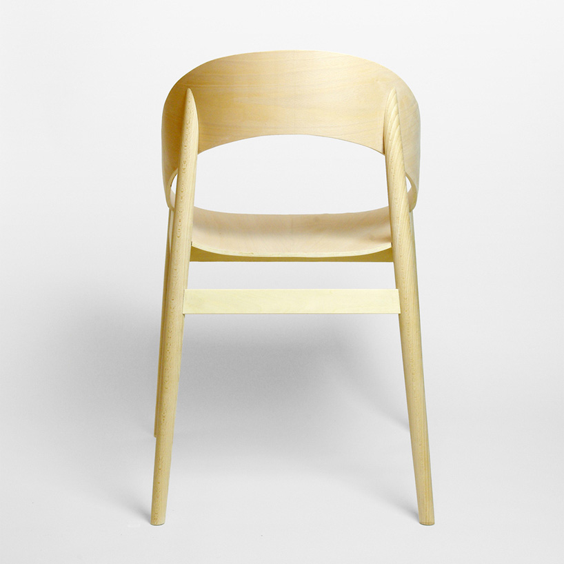 tatsuo kuroda ring chair bent plywood beech