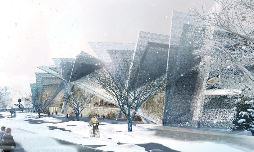 theeAe guggenheim helsinki museum melting ice