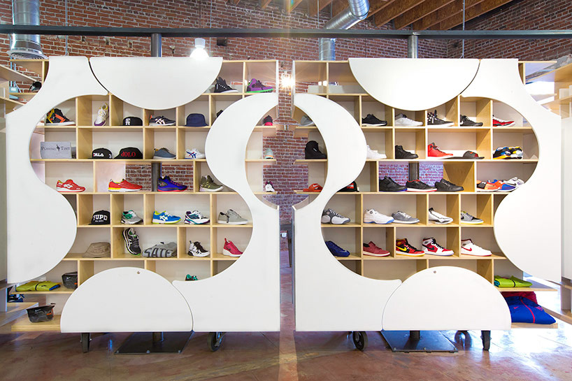up studio authentix adaptable sneaker boutique los angeles designboom