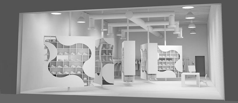 up studio authentix adaptable sneaker boutique los angeles designboom