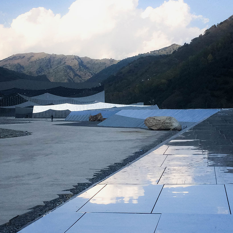 wind chime palace wutai mountain shanxi china designboom