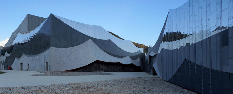 wind chime palace wutai mountain shanxi china designboom