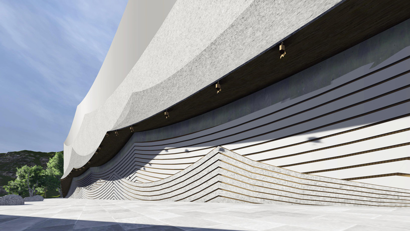 wind chime palace wutai mountain shanxi china designboom