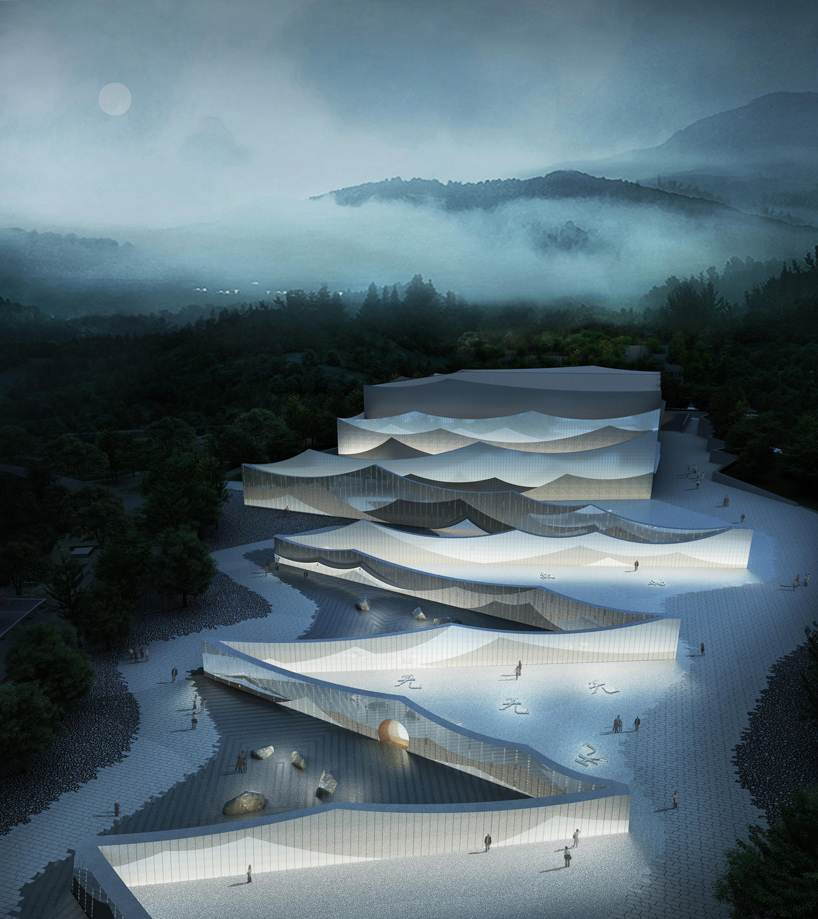 wind chime palace wutai mountain shanxi china designboom