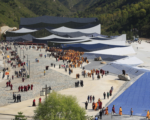 wutai mountain theater in shanxi offers interactive enlightenment