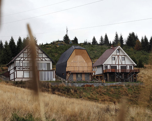 4of7 architecture folds mirrored envelope of kopaonik mountain home