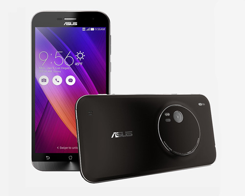 ASUS zenfone zoom smartphone's 10-element lens design has a 12x zoom