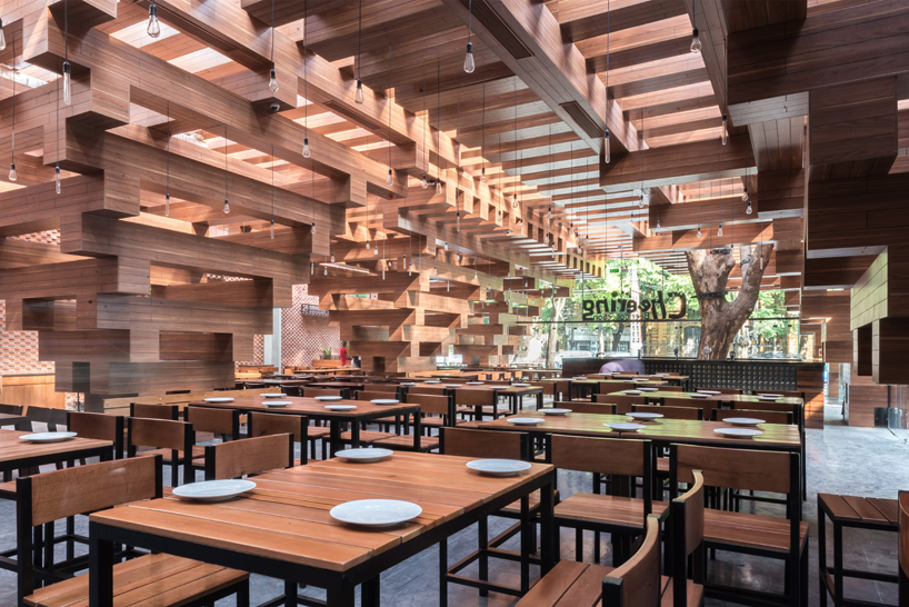 HP architects cheering restaurant designboom09