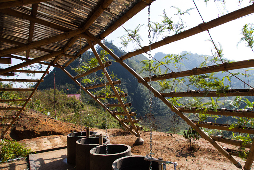 H&P architects toigetation toilet block vietnam designboom
