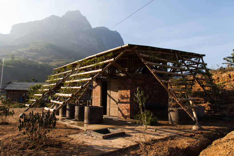 H&P architects toigetation toilet block vietnam designboom