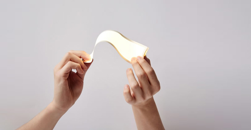 plastic-based LG CHEM OLED lighting panels offer improved flexibility