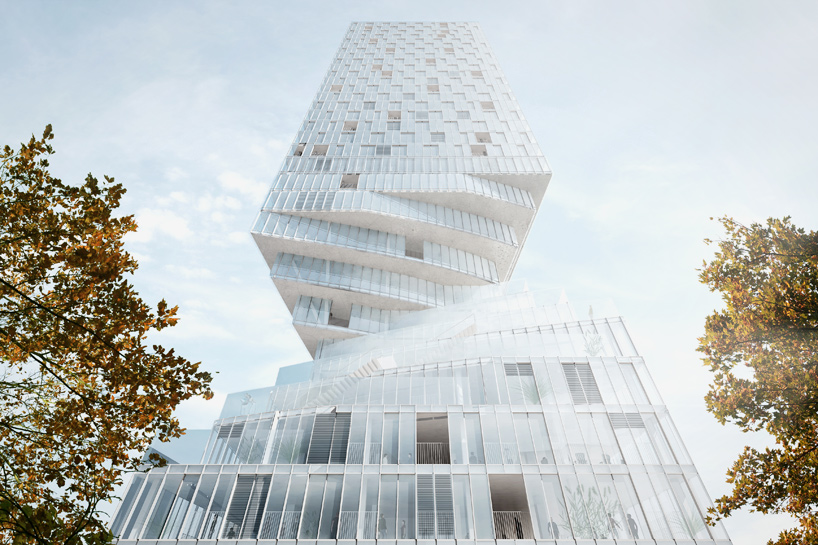 MVRDV chosen to complete twisting hochhaus tower in vienna