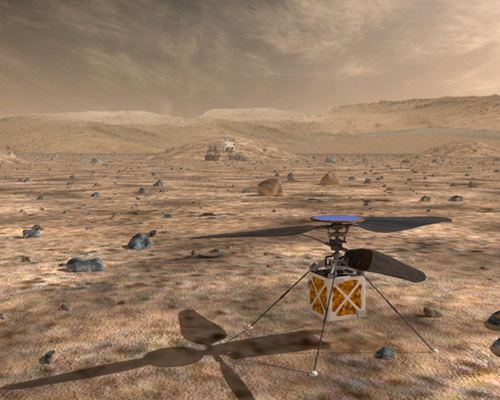 NASA's mars helicopter to scout potential routes for the rover
