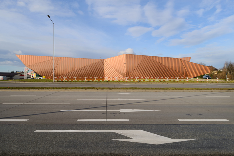 OVO grabczewscy architekci museum of fire in zory poland designboom