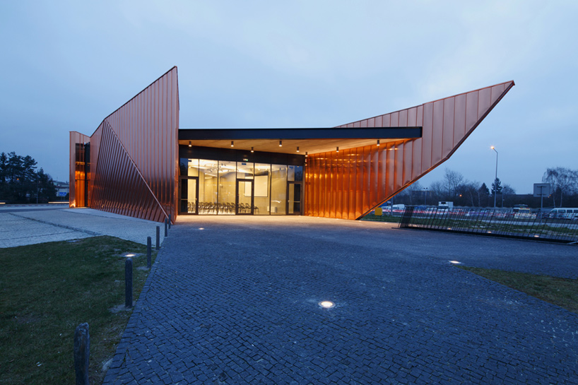 OVO grabczewscy architekci museum of fire in zory poland designboom