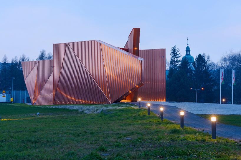 OVO grabczewscy architekci museum of fire in zory poland designboom