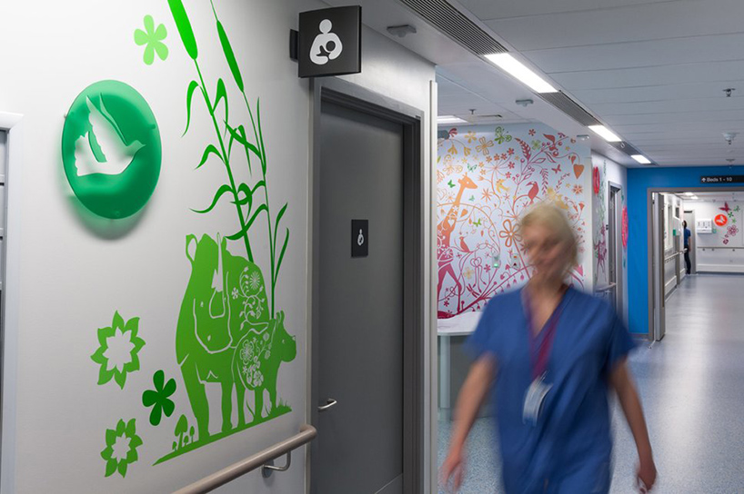 designers and artists liven up the royal london hospital