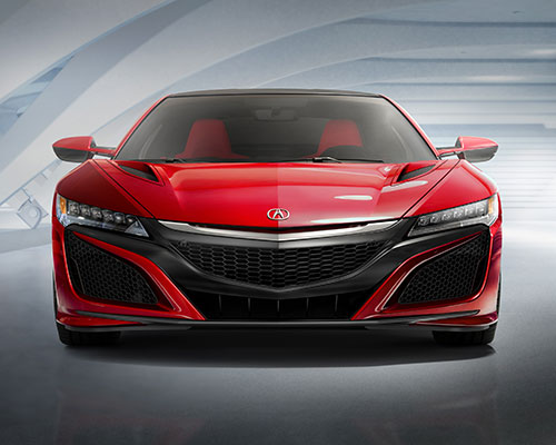 rebirth of an icon: acura reveals production version of next-generation hybrid NSX