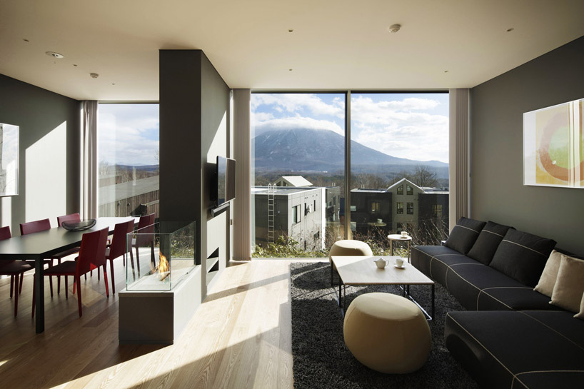 ae5 partners terrazze niseko mountain range japan designboom
