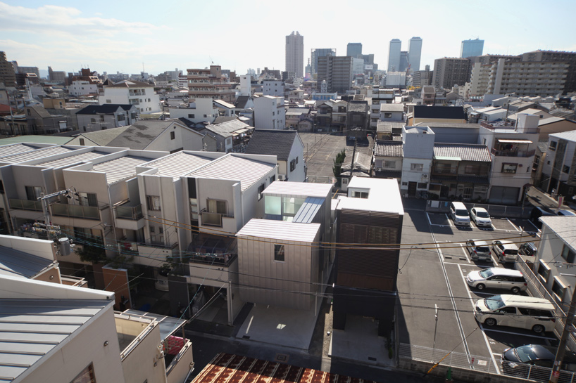 alphaville's three-storey dwelling in osaka has no internal doorways