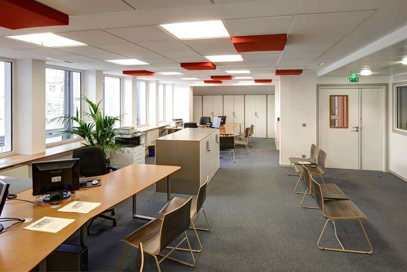 atelier filippini city hall perforated steel france illkirch-graffenstaden designboom