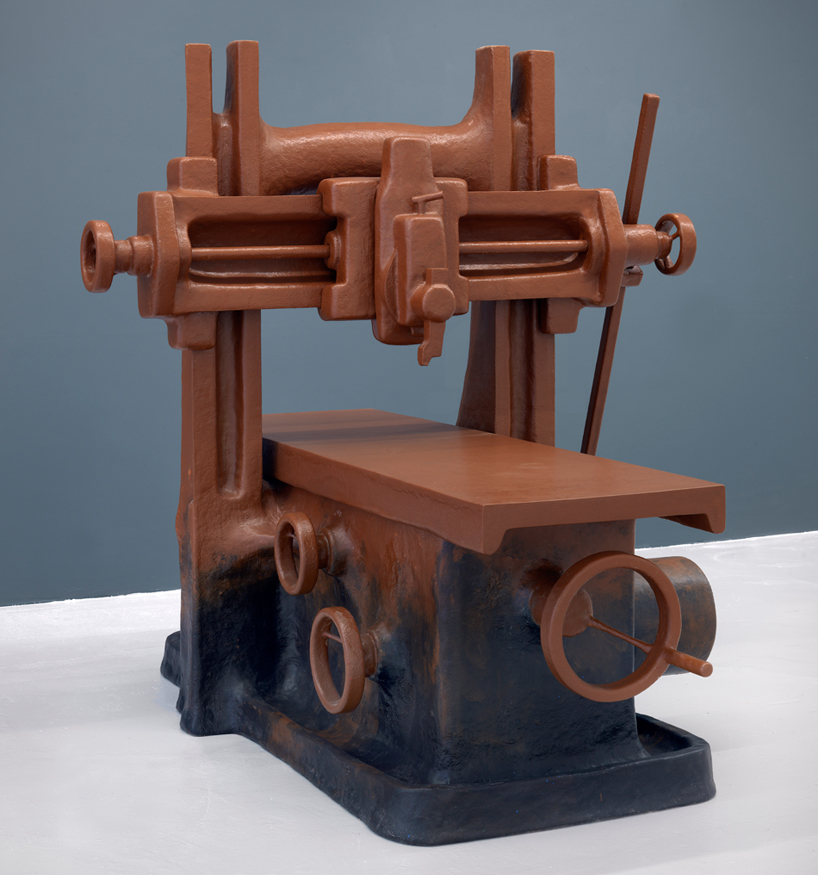 atelier van lieshout power hammers into grimm gallery