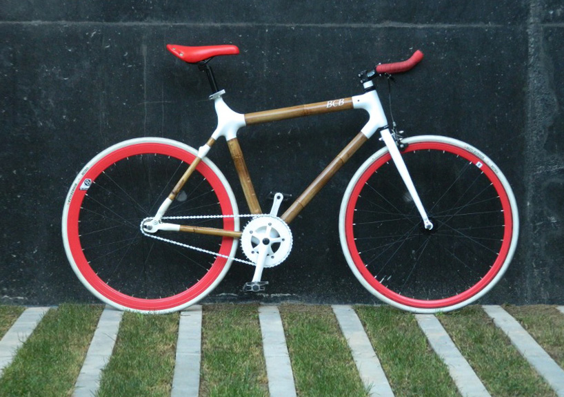 three bamboo and carbon fiber bicycles form customizable range