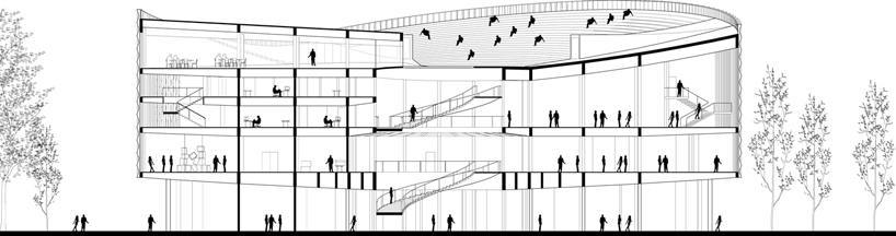 calma house of hungarian music városliget park wood folk craftsmanship designboom