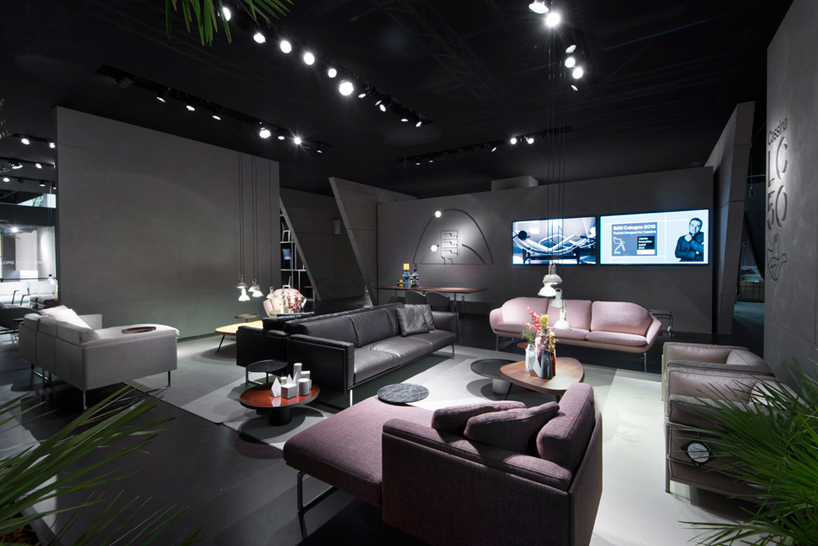 cassina imm cologne le corbusier LC collection designboom 