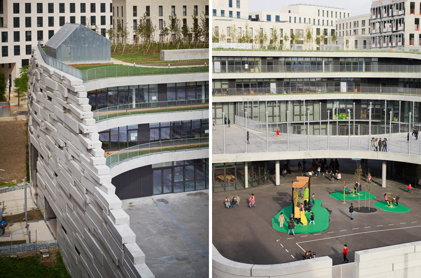 chartier dalix school for sciences and biodiversity boulogne-billancourt designboom