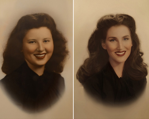 christine mcconnell replicates seven generations of american women