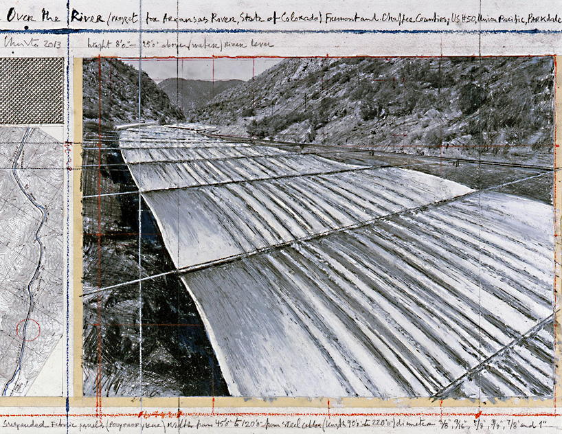 christo gets green light for monumental installation over the arkansas river