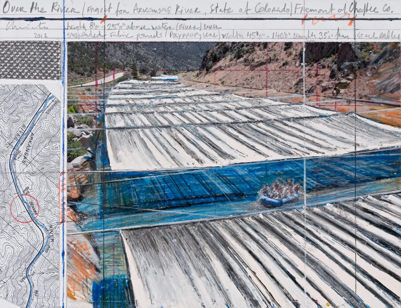 christo gets green light for monumental installation over the arkansas river