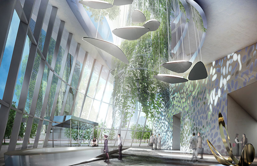 Coop Himmelb L Au Releases Images Of Flying Garden Tower Frankfurt