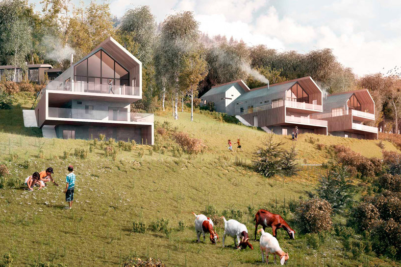 wrap house concept by ctrl+n maximizes natural light and scenic views