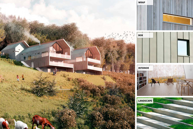 ctrln wrap house concept norway designboom