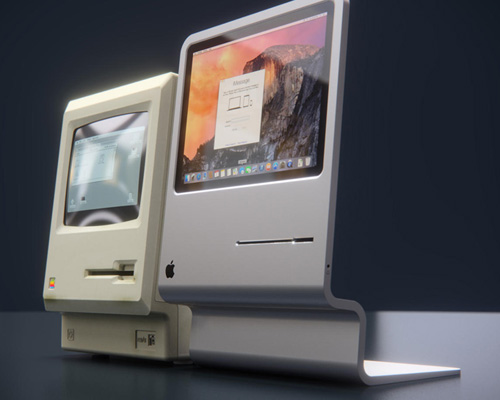 CURVED/labs pays tribute to design history of original apple macintosh