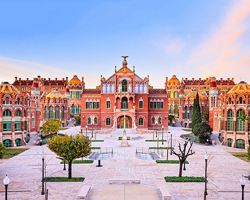 sant pau renovation brings art nouveau to life in barcelona