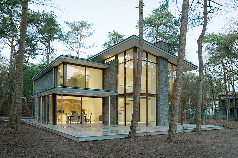 engel architecten villa kerckebosch brick residence dutch landscape netherlands designboom