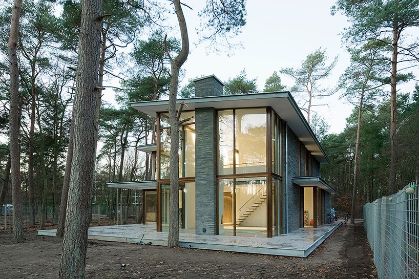 engel architecten villa kerckebosch brick residence dutch landscape netherlands designboom