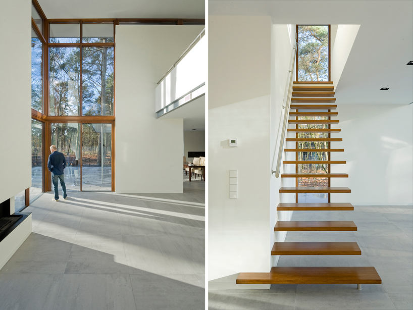 engel architecten villa kerckebosch brick residence dutch landscape netherlands designboom