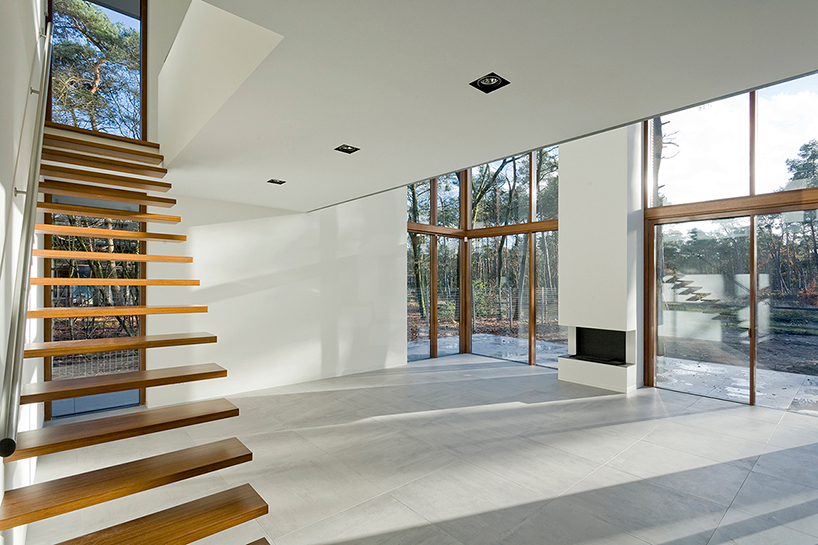 engel architecten villa kerckebosch brick residence dutch landscape netherlands designboom