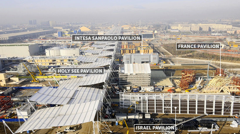 expo milan 2015 drone construction designboom