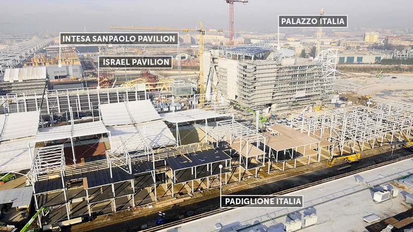 expo milan 2015 drone construction designboom