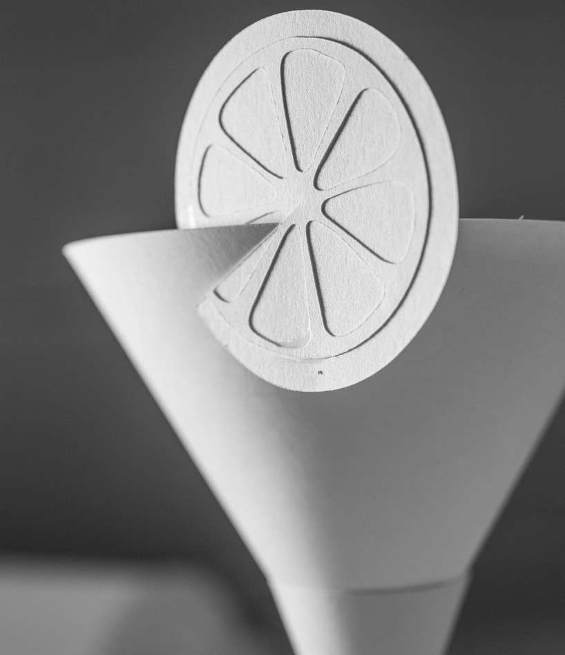 flow creation thomas pink james cropper paper bar ica london designboom