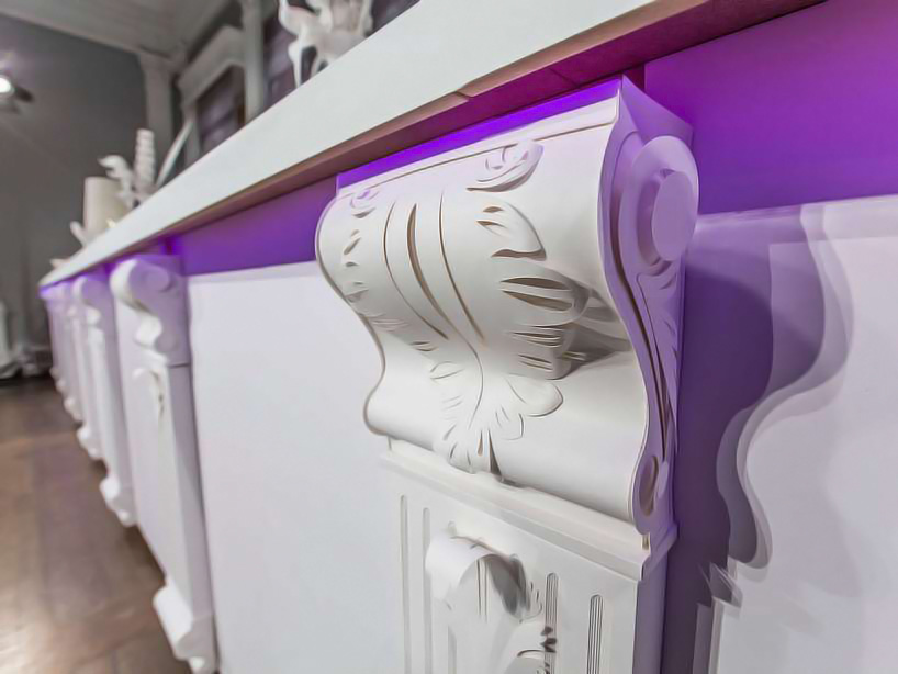 flow creation thomas pink james cropper paper bar ica london designboom