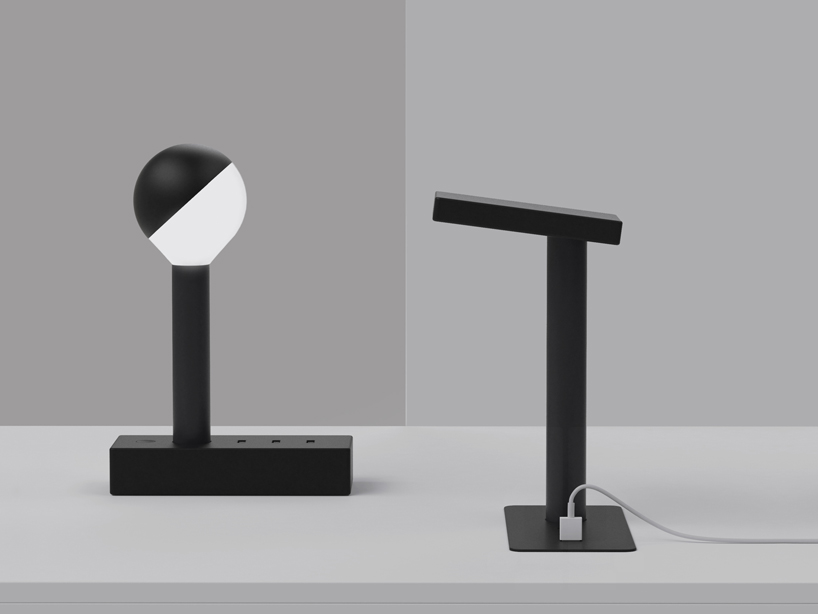 industrial facility w152 lamp for wästberg intelligently powers gadgets via USB